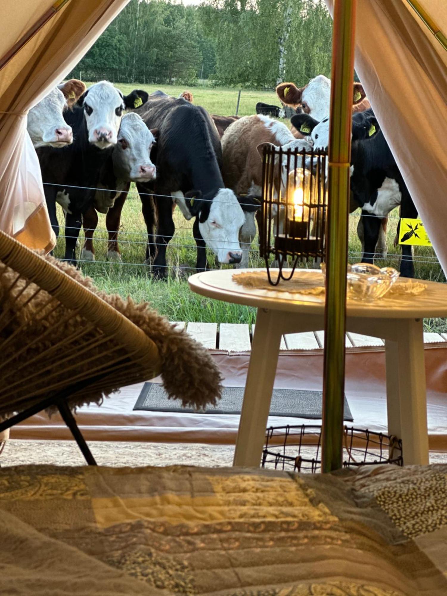 Mickels Bondgardsglamping Hotell Gottby Exteriör bild
